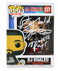 DJ Khaled Signed Autographed FUNKO POP #237 Vinyl Figure Heritage Authentication COA