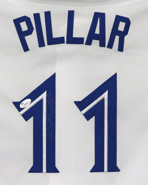 Authenticated Game Used Jersey - #11 Kevin Pillar - April 3, 2017