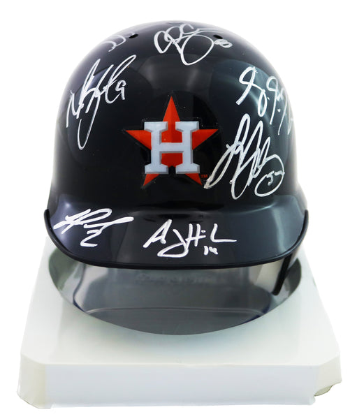 Houston Astros 2015 Team Autographed Signed Souvenir Full Size Helmet –