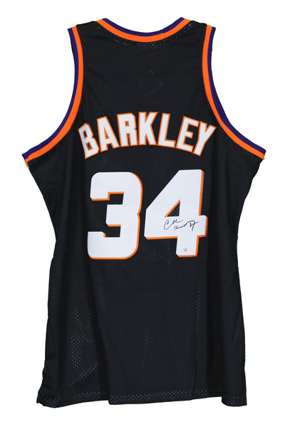 Charles Barkley Phoenix Suns Signed Autographed Purple #34 Jersey