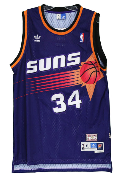 Charles Barkley Phoenix Suns Signed Autographed Black #34 Jersey –