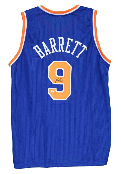 RJ Barrett New York Knicks Signed Autographed Blue #9 Custom Jersey PAAS  COA at 's Sports Collectibles Store