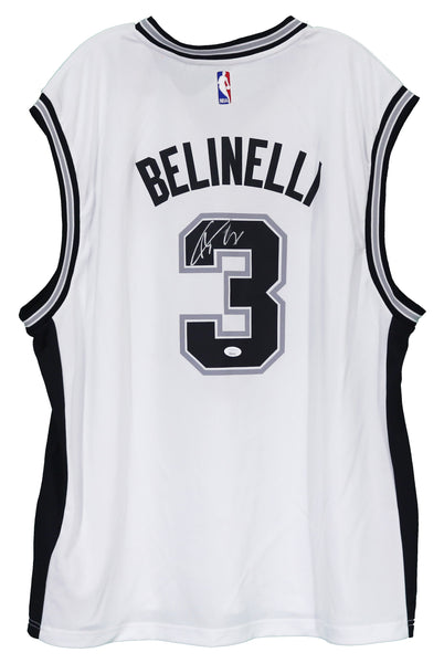 Marco Belinelli signed San Antonio Spurs Tank Top, in Plexitube -  CharityStars