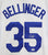 Cody Bellinger Los Angeles Dodgers Signed Autographed White #35 Jersey Global COA