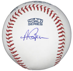 Andrew Benintendi Boston Red Sox Signed Autographed Rawlings 2018 World Series Official Baseball Global COA with Display Holder