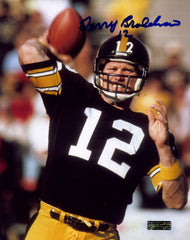 Terry Bradshaw Pittsburgh Steelers Signed Autographed 8" x 10" Photo Heritage Authentication COA