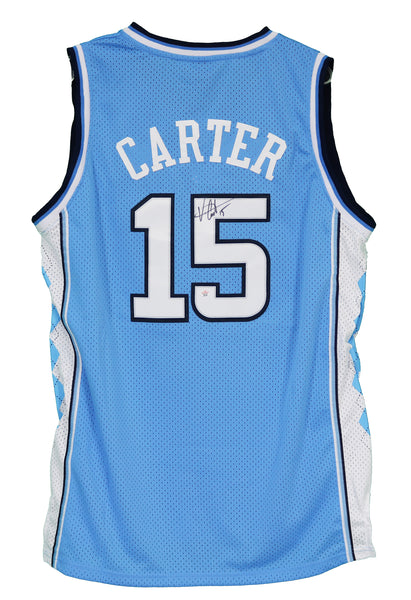 Vince Carter Signed North Carolina Tar Heels 35x43 Framed Jersey Displ –  Super Sports Center