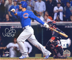 Wilson Contreras Chicago Cubs Signed Autographed 8" x 10" World Series Photo Global COA
