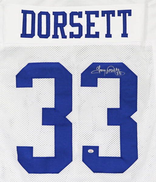 : Tony Dorsett Jersey #33 Dallas Custom Stitched Blue Football  Various Sizes New No Brand/Logos Sizes S-3XL : Sports & Outdoors