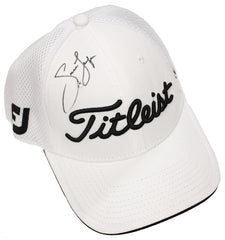 Jason Dufner Autographed Signed Titleist White Golf Cap Hat JSA COA