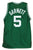Kevin Garnett Boston Celtics Signed Autographed Green #5 Custom Jersey PAAS COA