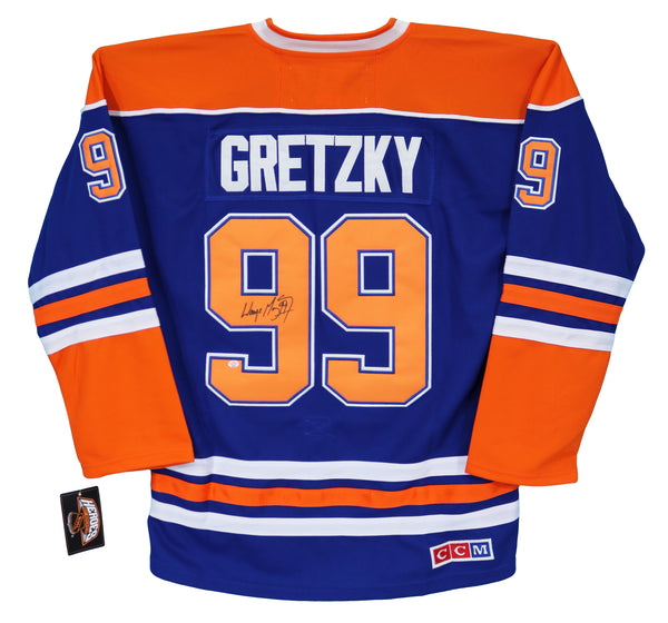Wayne Gretzky Signed Autographed Edmonton Oilers #99 White Jersey