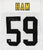 Jack Ham Pittsburgh Steelers Signed Autographed White #59 Custom Jersey PAAS COA