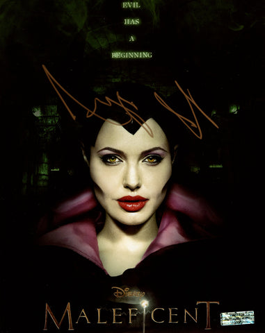 Angelina Jolie Signed Autographed 8" x 10" Maleficent Photo Heritage Authentication COA