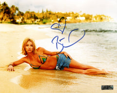Britney Spears Signed Autographed 8" x 10" Beach Photo Heritage Authentication COA