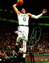 Jayson Tatum Boston Celtics Signed Autographed 8" x 10" Photo Heritage Authentication COA