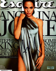 Angelina Jolie Signed Autographed 8" x 10" Esquire Cover Photo Heritage Authentication COA