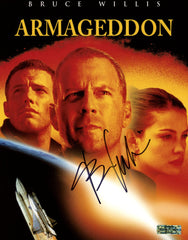 Bruce Willis Signed Autographed 8" x 10" Armageddon Photo Heritage Authentication COA