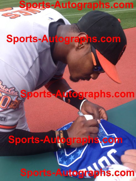 Adam Jones Baltimore Orioles MLB Original Autographed Photos for sale