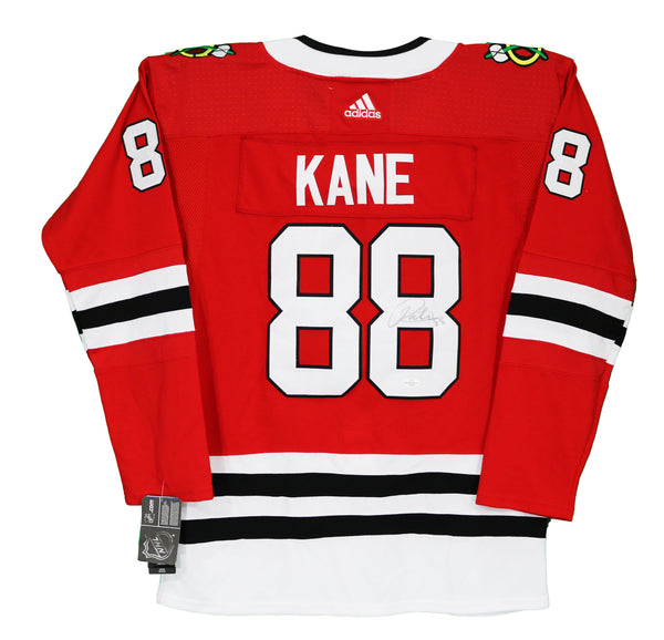 Patrick Kane Chicago Blackhawks Signed Autographed Red #88 Jersey –