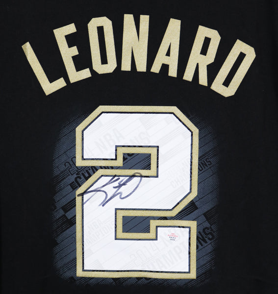 Kawhi Leonard Signed Spurs Jersey (JSA COA)