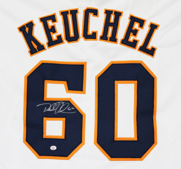 Dallas Keuchel Houston Astros Signed Autographed White Custom Jersey –