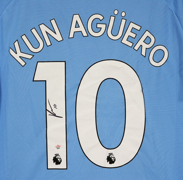 2021-2022 Man City Pre Match Jersey (Light Blue) (KUN AGUERO 10)  [76450408-229046] - $76.86