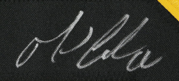 Framed Autographed/Signed Mario Lemieux 33x42 Pittsburgh Black