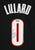 Damian Lillard Portland Trail Blazers Signed Autographed Black #0 Jersey Heritage Authentication COA
