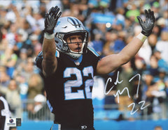 Christian McCaffrey Carolina Panthers Signed Autographed 8" x 10" Touchdown Photo Global COA