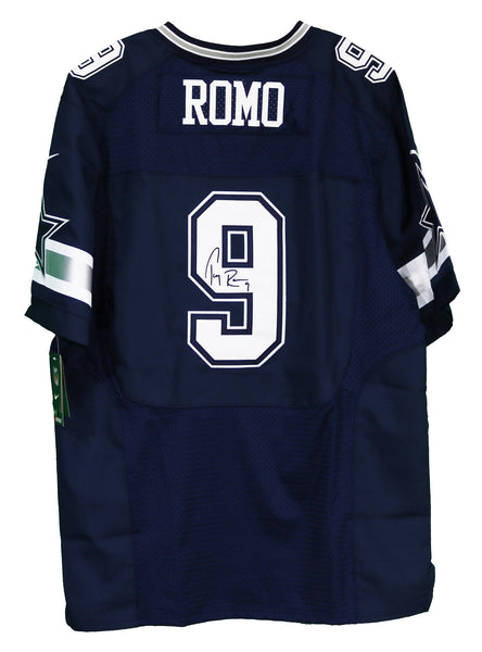 Jerseyrama Unsigned Tony Romo Jersey #9 Dallas Custom Stitched Thanksgiving Blue Football New No Brands/Logos Sizes S-3xl