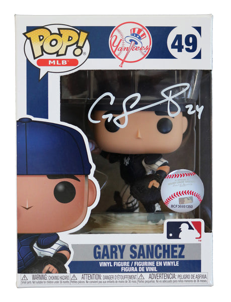 Gary Sanchez New York Yankees Signed Autographed MLB FUNKO POP Figure –