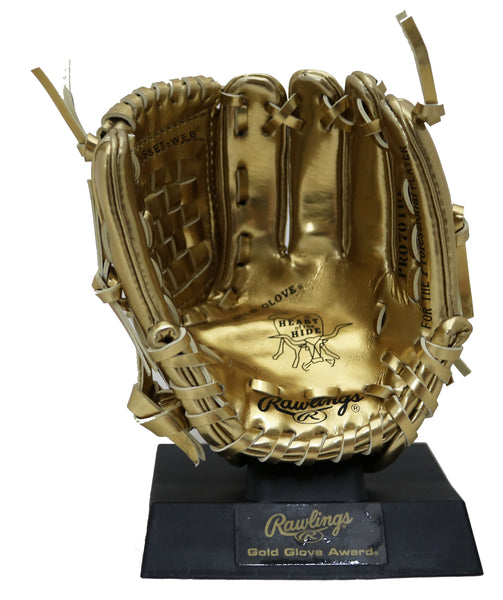 Johan Santana Twins Signed Autographed Rawlings Mini Gold Glove