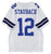 Roger Staubach Dallas Cowboys Signed Autographed White #12 Custom Jersey PAAS COA