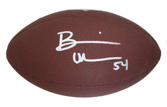 Brian Urlacher Chicago Bears Signed Autographed Wilson NFL Football Global COA