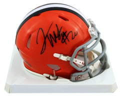 Terrance West Cleveland Browns Signed Autographed Speed Mini Helmet