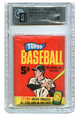 1965 Topps Baseball Unopened Sealed 5 Cent Wax Pack GAI 8.5 (NM-MT+) 10412784