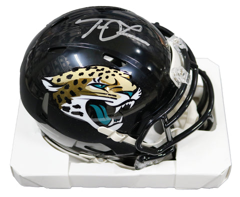 Trevor Lawrence Jacksonville Jaguars Signed Autographed Football Mini Helmet Fanatics Certification