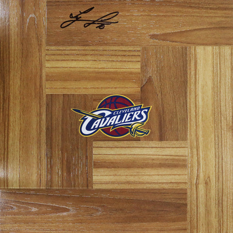 Tyronn Lue Ty Cleveland Cavaliers Signed Autographed Basketball Floorboard