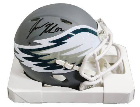 Jason Kelce Philadelphia Eagles Signed Autographed Football AMP Mini Helmet Beckett Certification