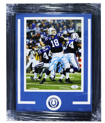 Peyton Manning Indianapolis Colts Signed Autographed 8" x 10" Framed Photo Five Star Grading COA