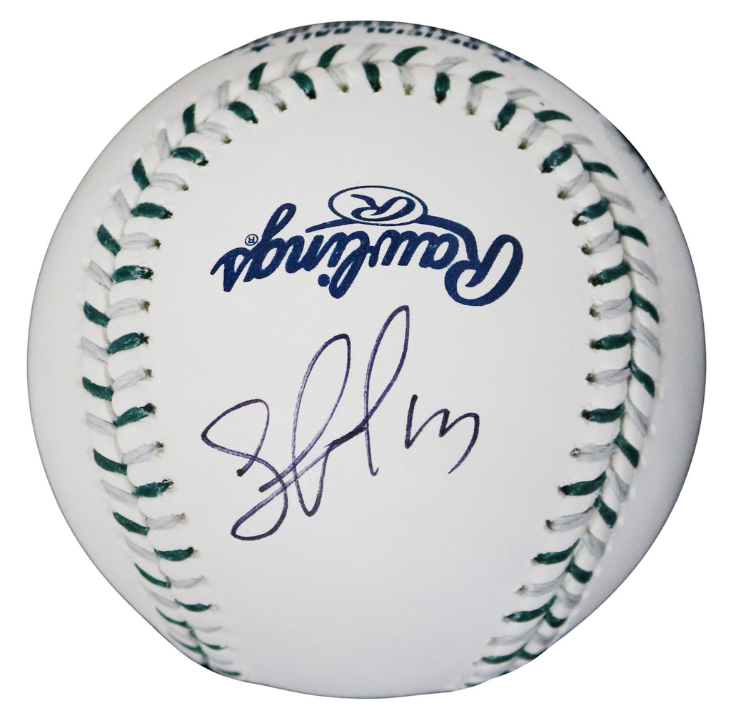 Salvador Perez Official 2015 World Series Autographed Logo Baseball