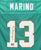 Dan Marino Miami Dolphins Signed Autographed Aqua #13 Jersey Player Hologram