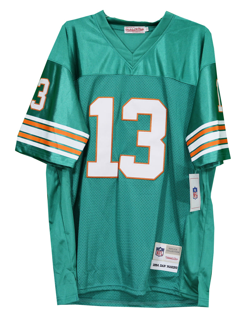 Dan Marino Miami Dolphins Autographed White Replica Mitchell & Ness Jersey