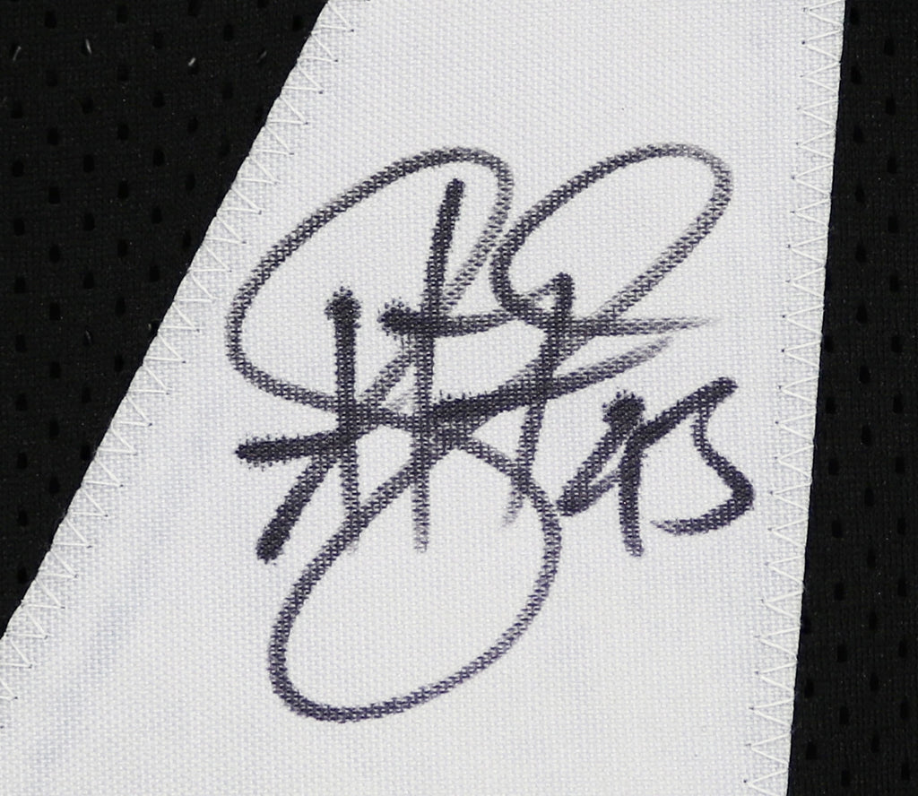 Pittsburgh Steelers Troy Polamalu Autographed Black Jersey Beckett