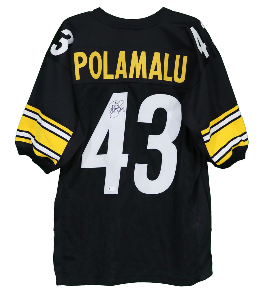 Troy Polamalu Autographed Pittsburgh (Black #43) Custom Jersey - JSA – Palm  Beach Autographs LLC