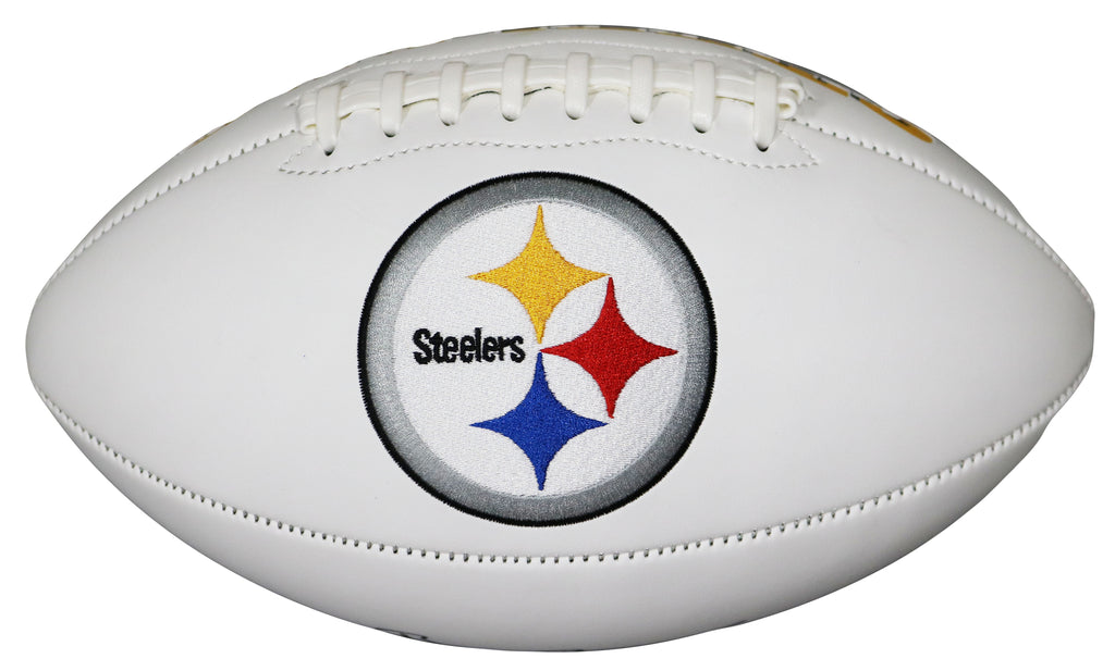 Ben Roethlisberger Steelers Autographed Signed NFL White Panel Football JSA