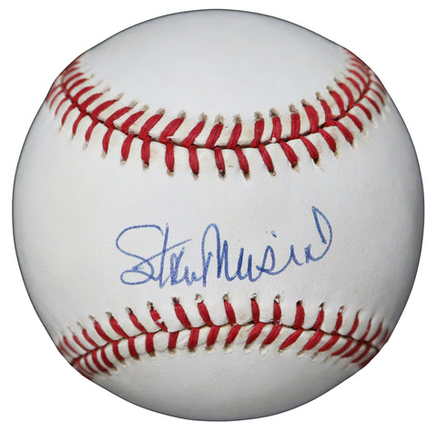 Stan Musial St. Louis Cardinals Signed Autographed Rawlings Official National League Baseball with Display Holder