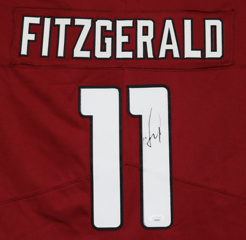 Larry Fitzgerald Arizona Cardinals Signed Autographed Red #11 Jersey JSA COA