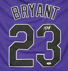 Kris Bryant Colorado Rockies Signed Nike City Connect Replica Jersey